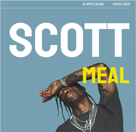 Travis Scott Meal